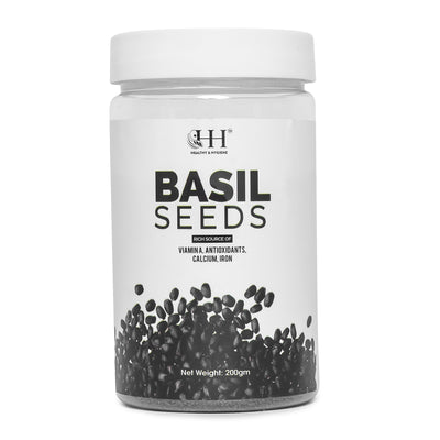 HealthyandHygiene Basil Seeds