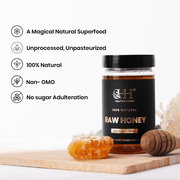 RAW honey features
