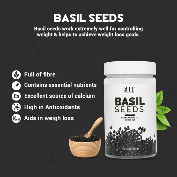Basil seeds benefits