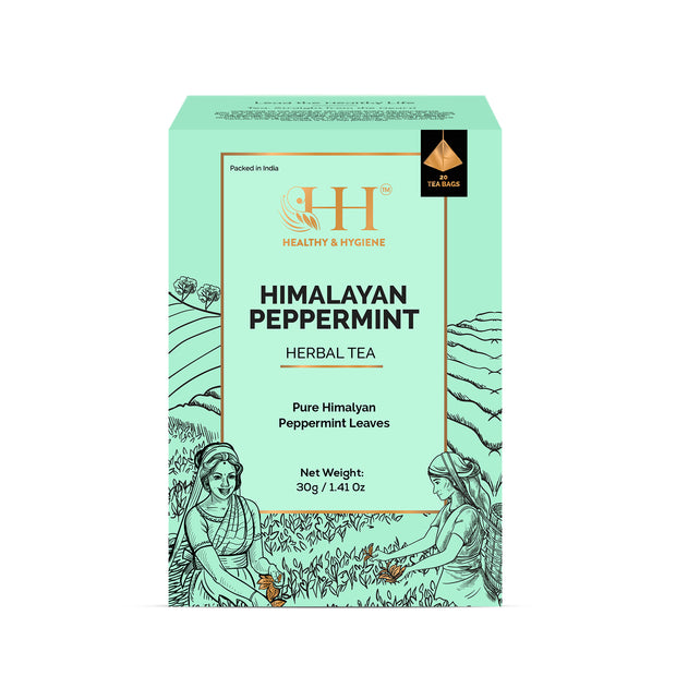 Himalayan Peppermint Tea | Pure Peppermint leaves | Soothing & Relaxing Perfect for Cooling Refresh | Herbal Tea