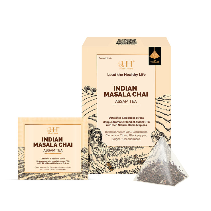 Indian Masala chai teabags Online: 20 teabags | Free Shipping | COD