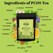 Ingredients of PCOS Tea