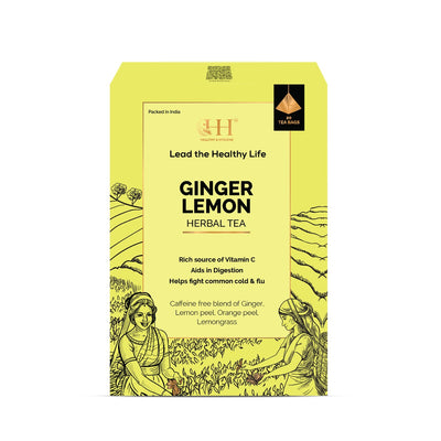 Ginger Lemon (Herbal tea) | Caffeine Free